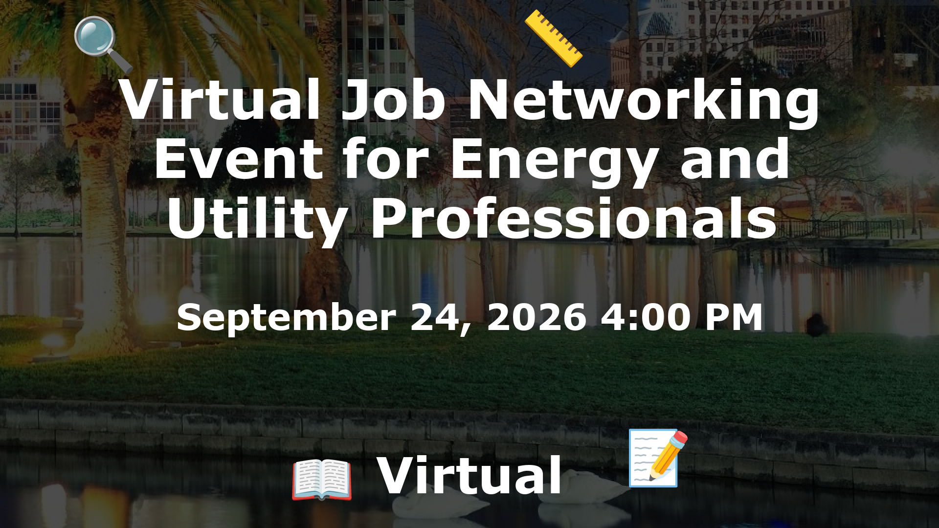Virtual Job Networking Event for Energy and Utility Professionals event image